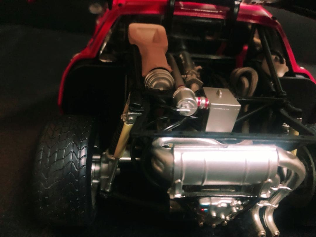 京商　1/18　ランチア　037 ラリー　プレゼンテーション　レッド