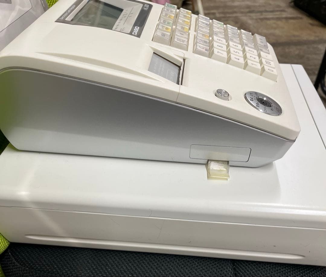 レジスター本体【CASIO】NL-300 TE-340 ホワイト カシオ