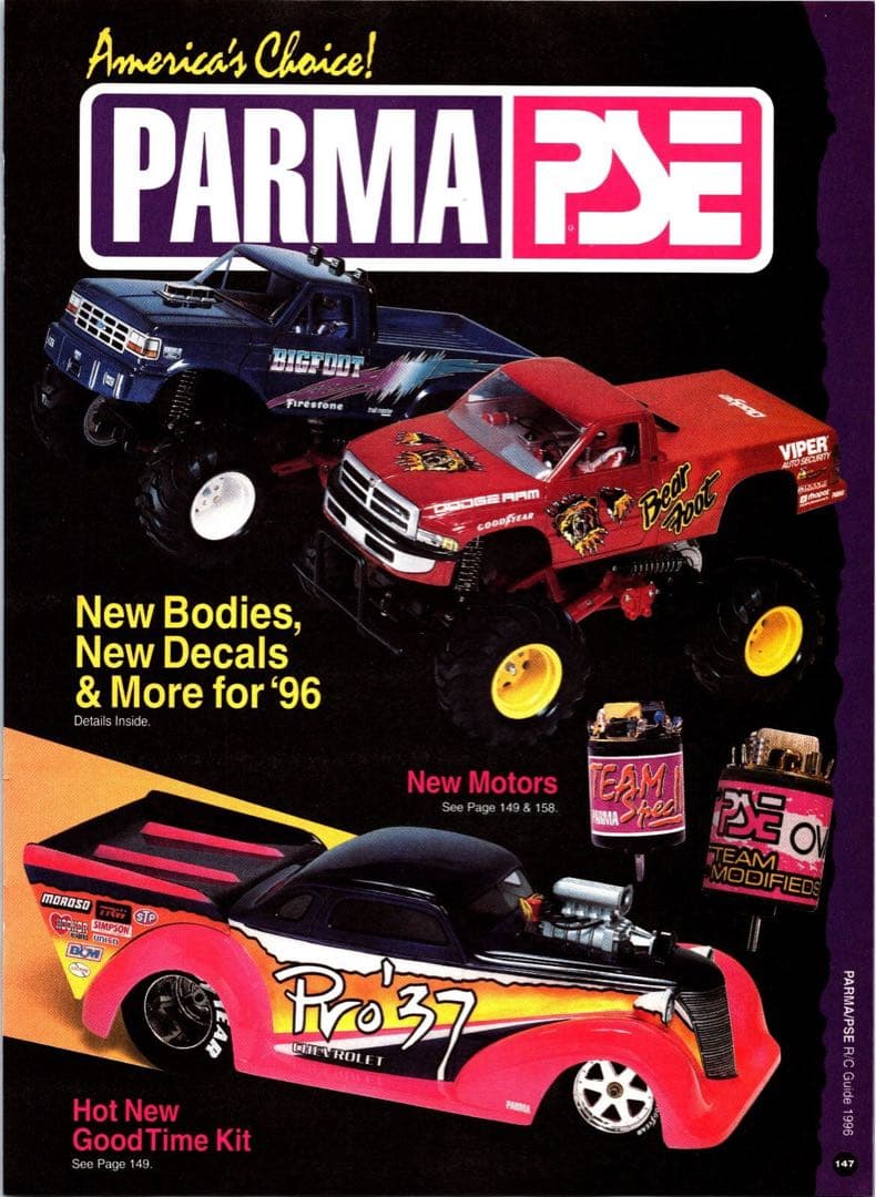 PARMA BIGFOOT ボディ モンスタートラック