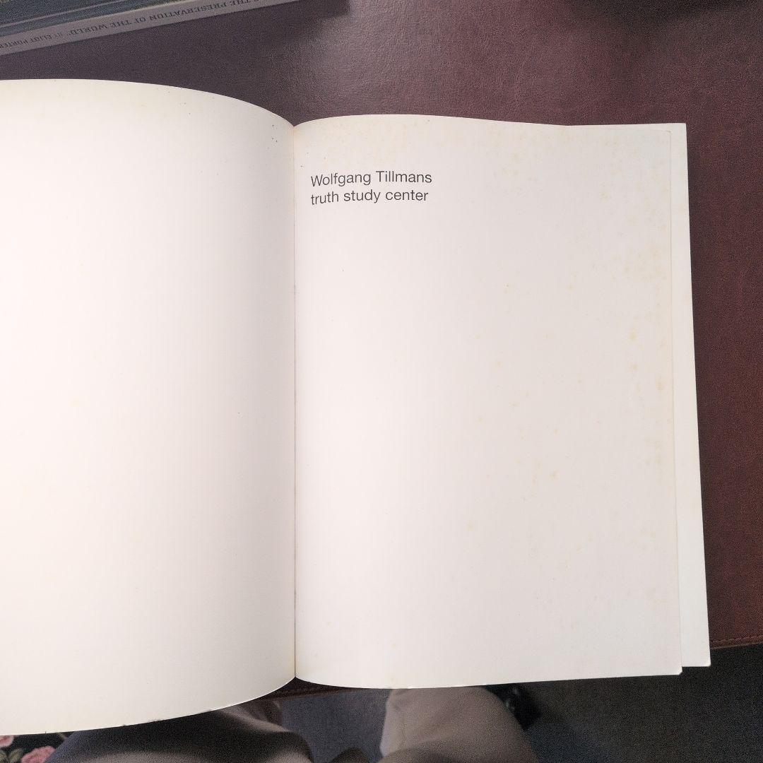 Wolfgang Tillmans 2冊