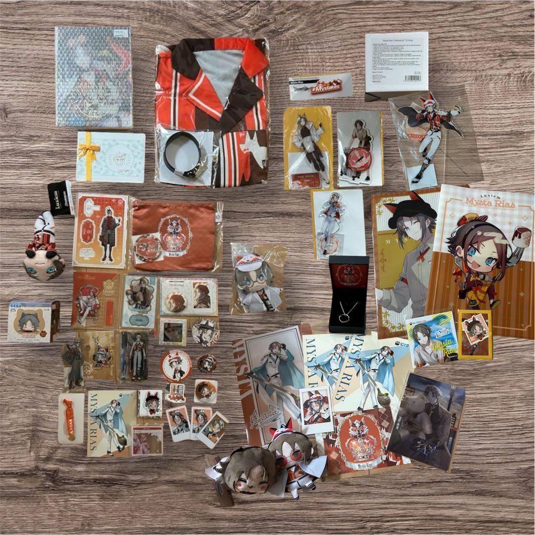 引退品】にじさんじENミスタ・リアス グッズ まとめ売り
