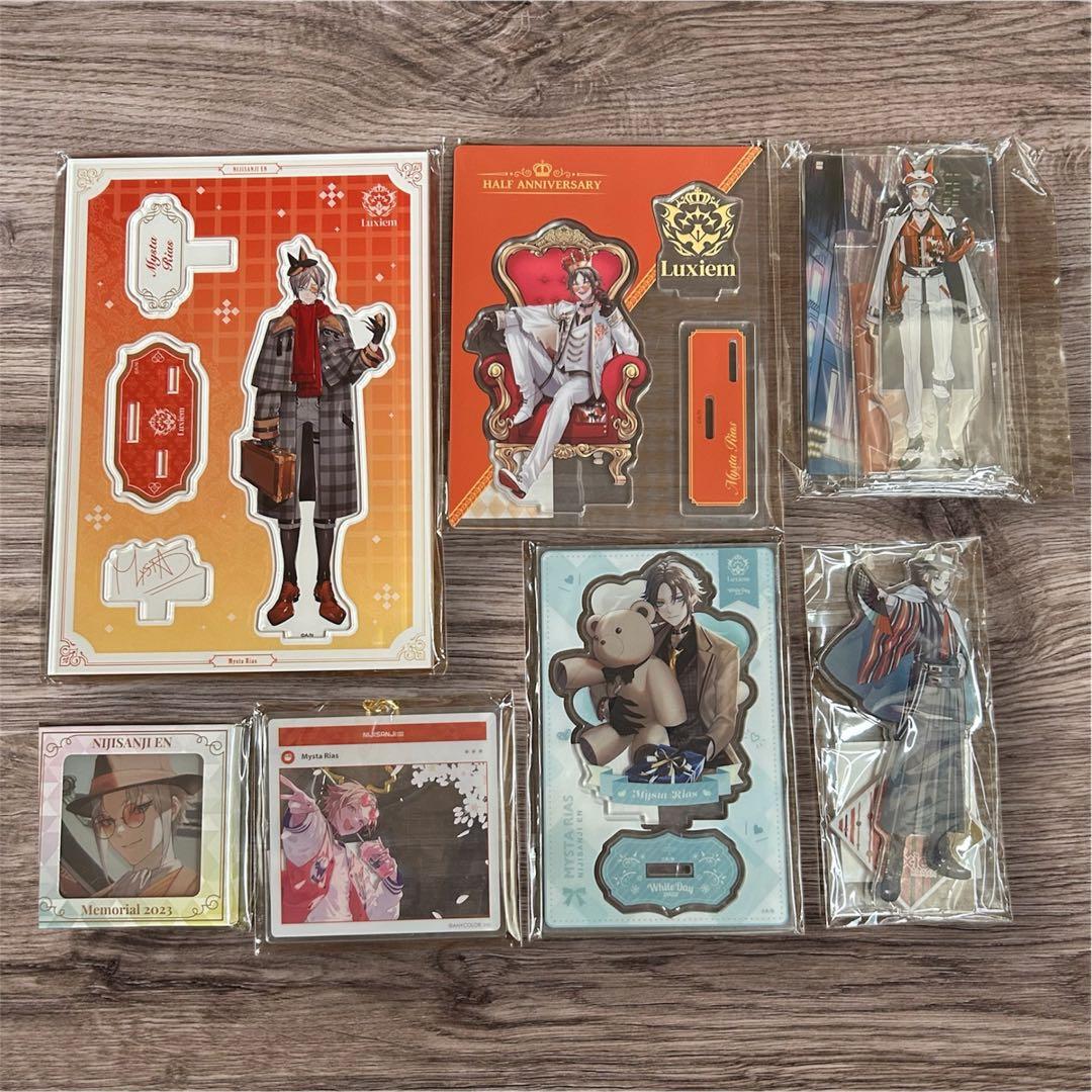 引退品】にじさんじENミスタ・リアス グッズ まとめ売り