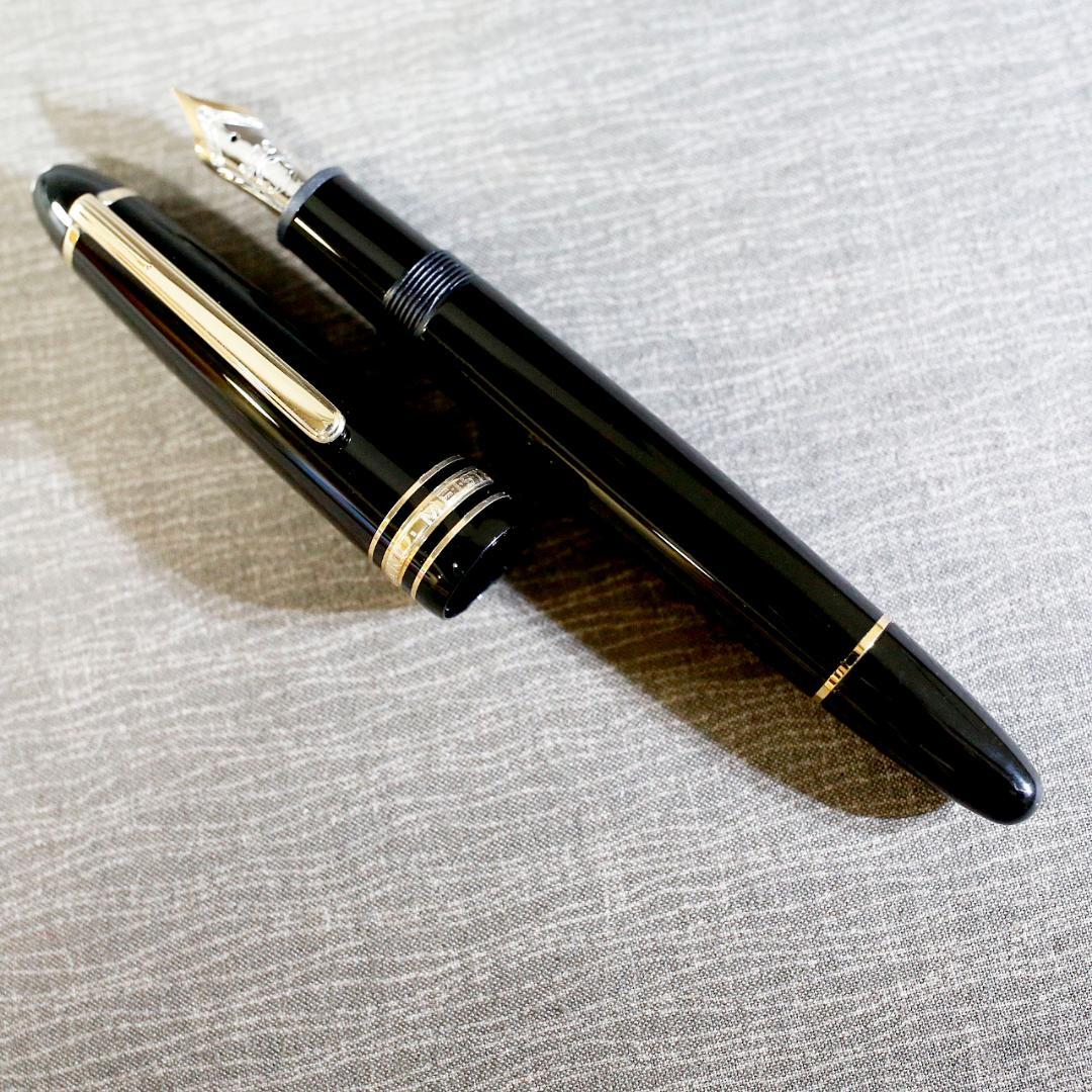 【美品 送料込み】モンブラン 万年筆 １４７ トラベラー マイスターシュテュック