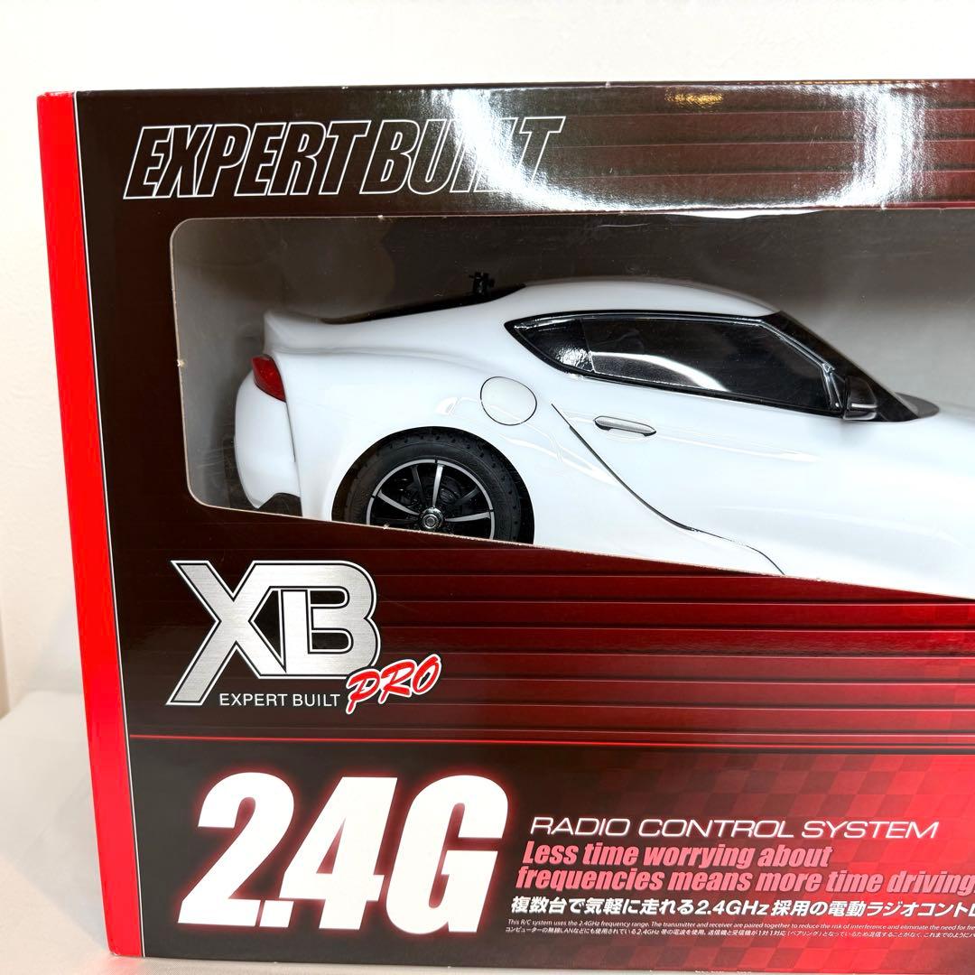 週末セール　RC XB トヨタ GR スープラ TT-02 シャーシ ホワイト