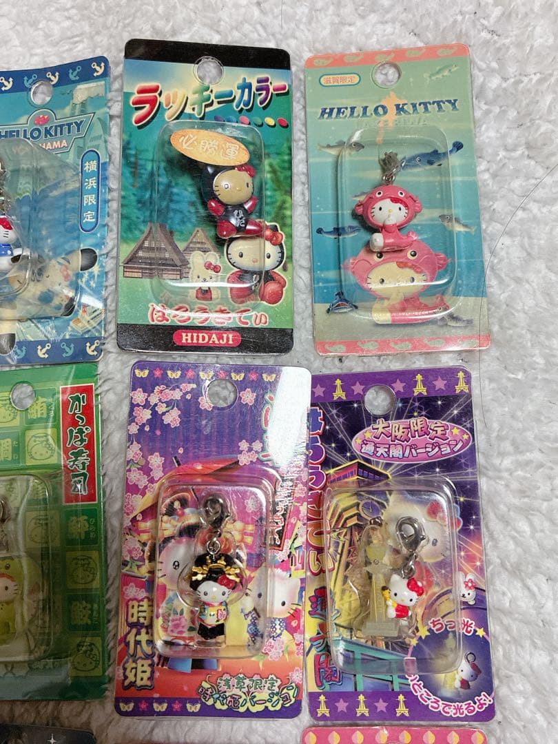 【希少】ご当地キティファスナーマスコットまとめ売り　根付ストラップ　他