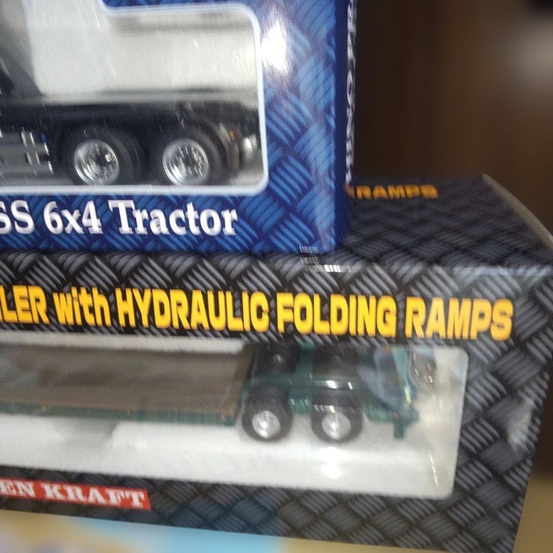 ケンクラフトHINO PROFIA SS 6x4 トレーラーセット　　1/50