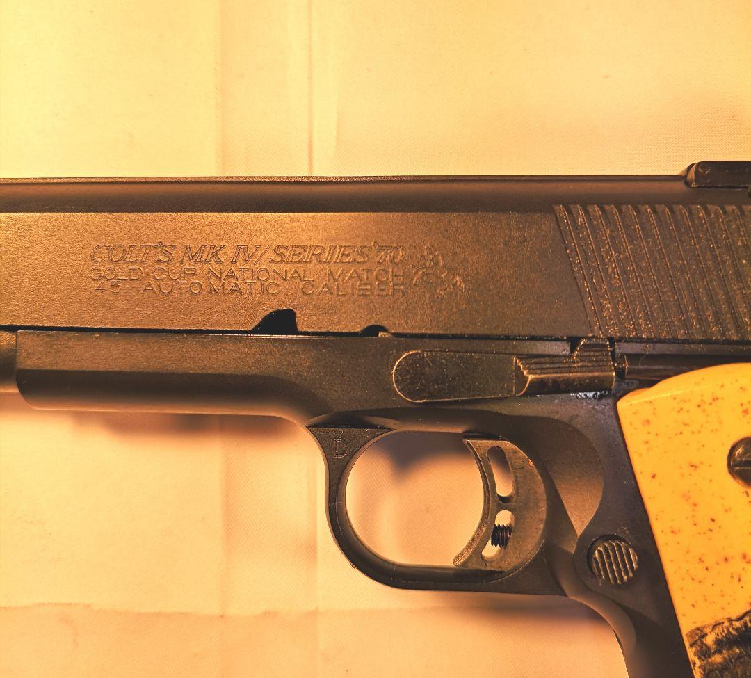 MGC コルト ゴ—ルドカップ ナショナルマッチ セミ–カスタムスHWモデルガン