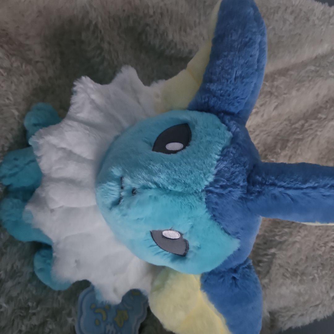 【新品美品・タグ付き】ポケモン ふわふわ抱きぬいぐるみ シャワーズ