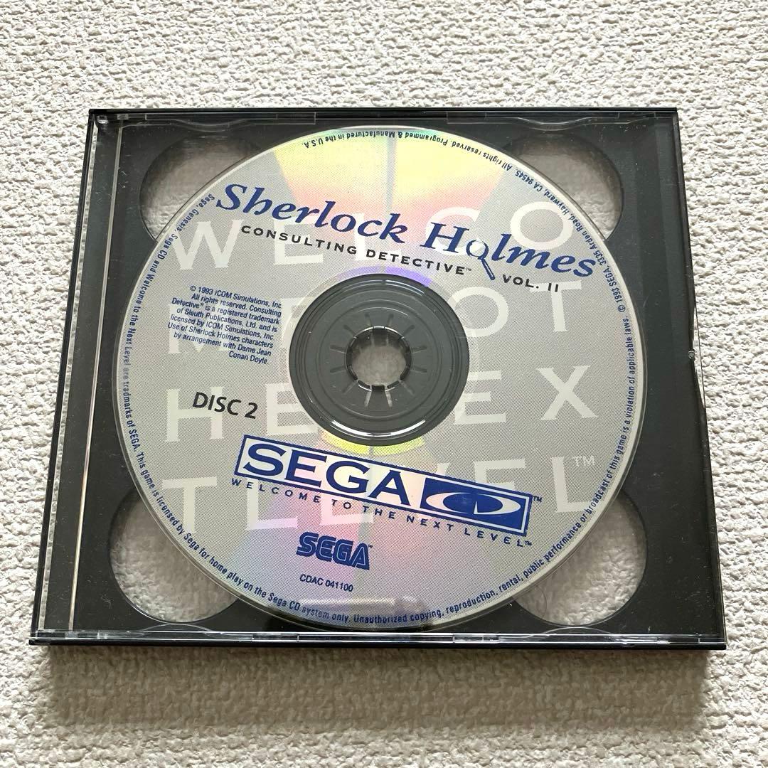 その他 Sherlock Holmes Volume II SEGA CD