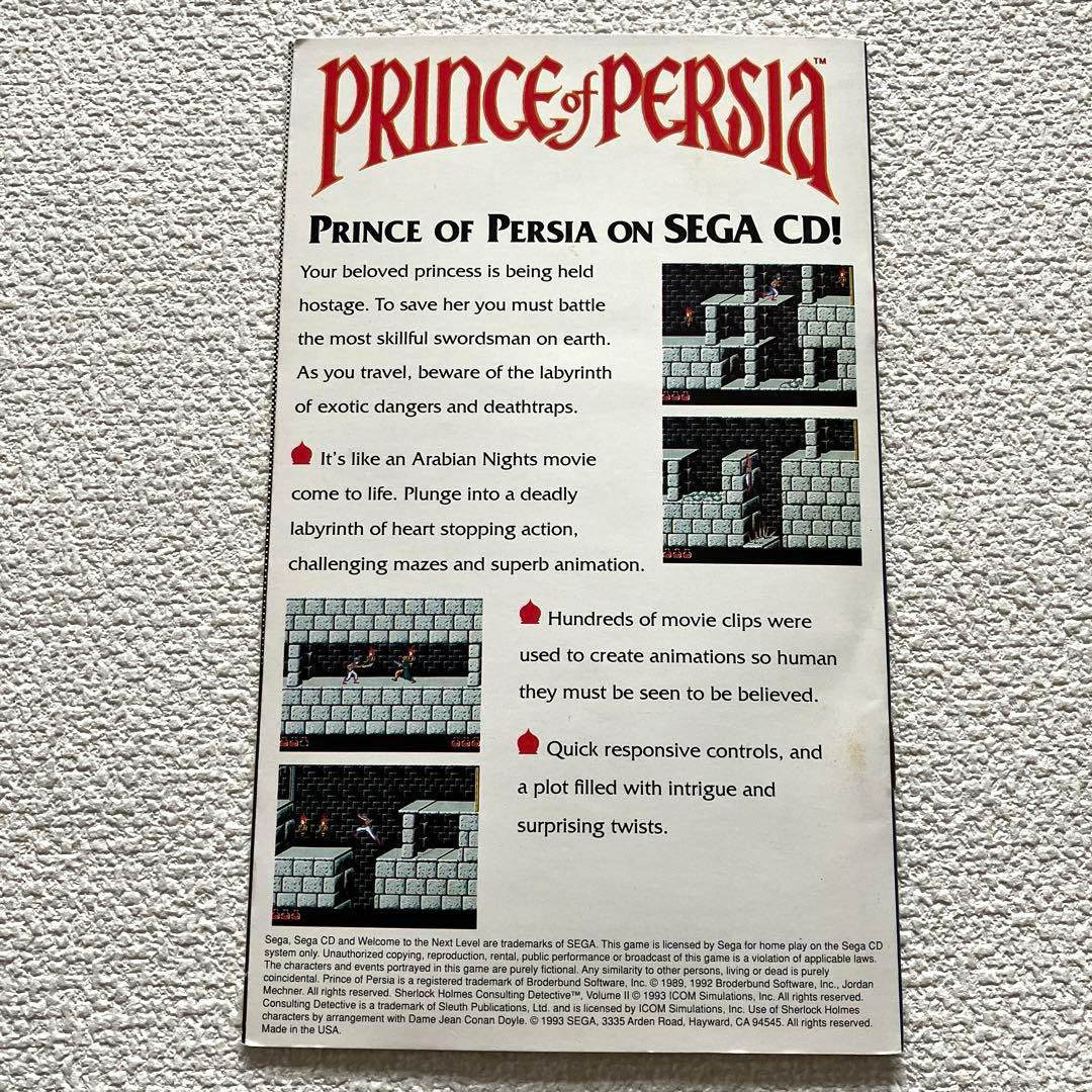 その他 Sherlock Holmes Volume II SEGA CD