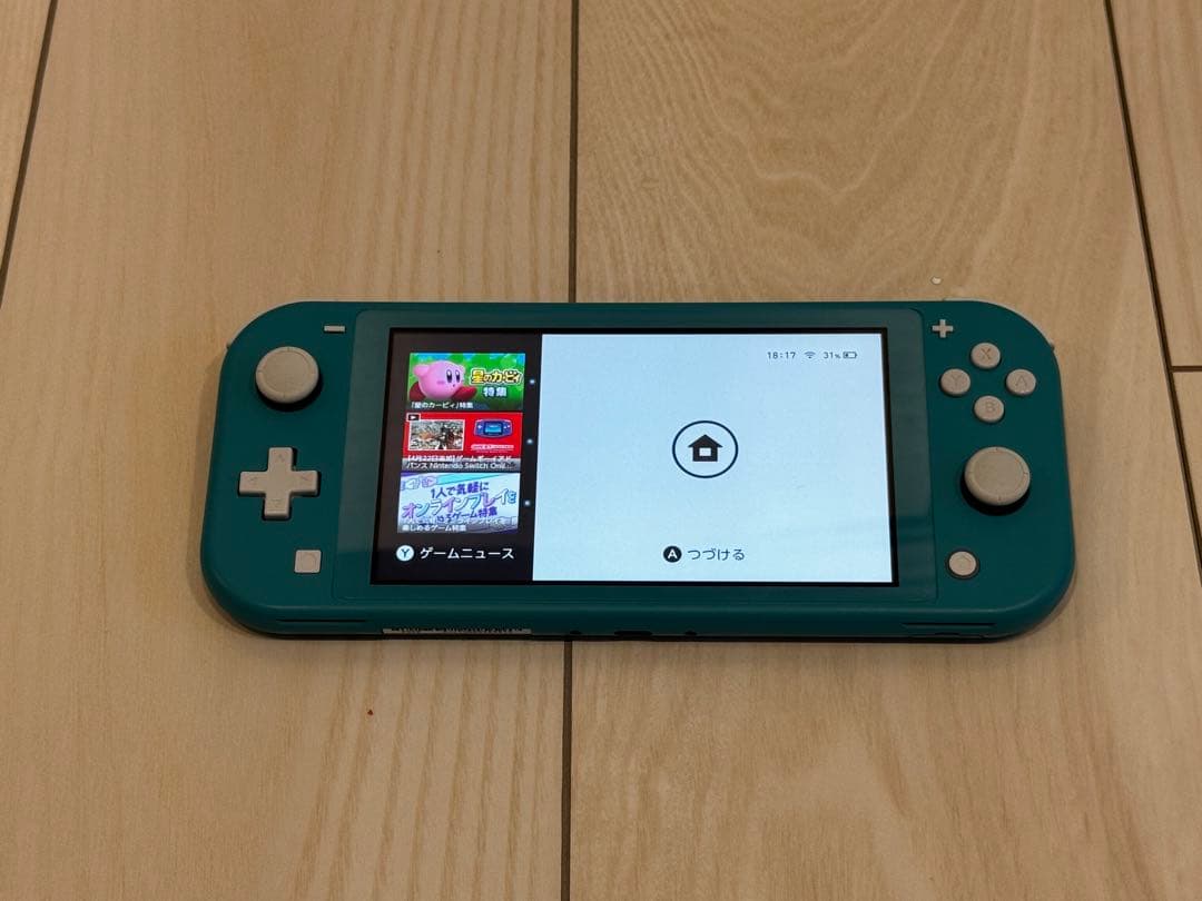 Nintendo Switch Lite ターコイズ 本体【ジャンク】