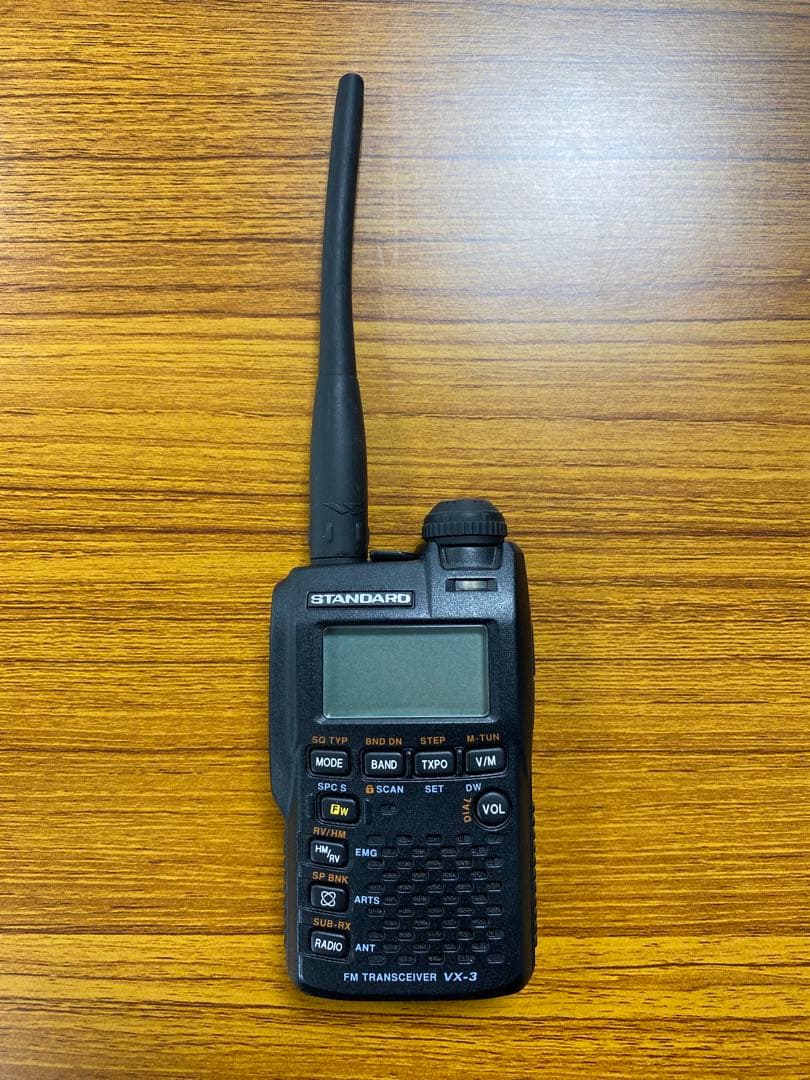値下げ★VX-3 コンパクト無線機 バッテリー付属品付き