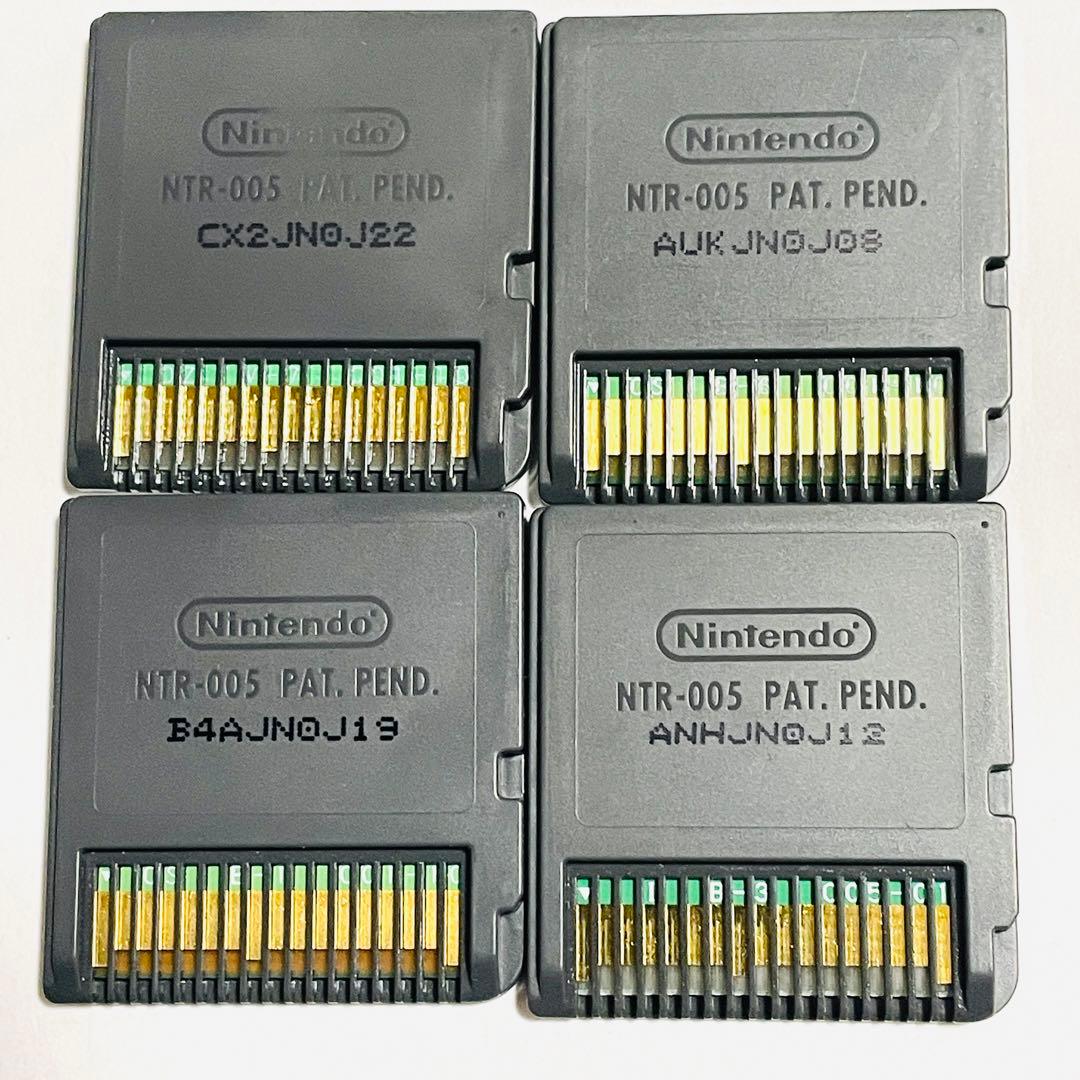 【フォロワー限定300円企画】任天堂 DS ゲーム4本セット