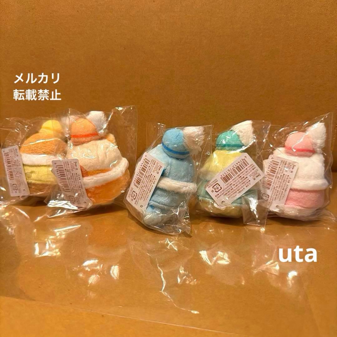 【限定品】＊すみっコぐらし　おっきなすみっコぐらし展　てのりぬいぐるみ（計5点）