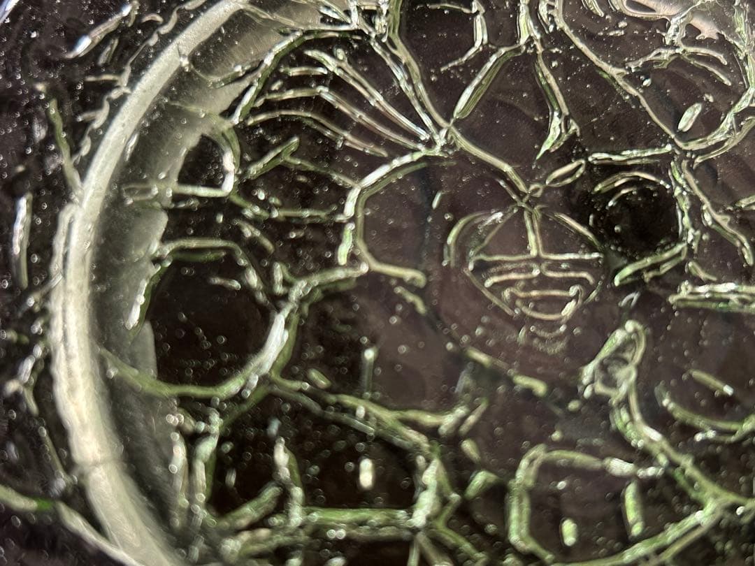 沖縄　琉球ガラス　稲嶺盛吉　皿セット