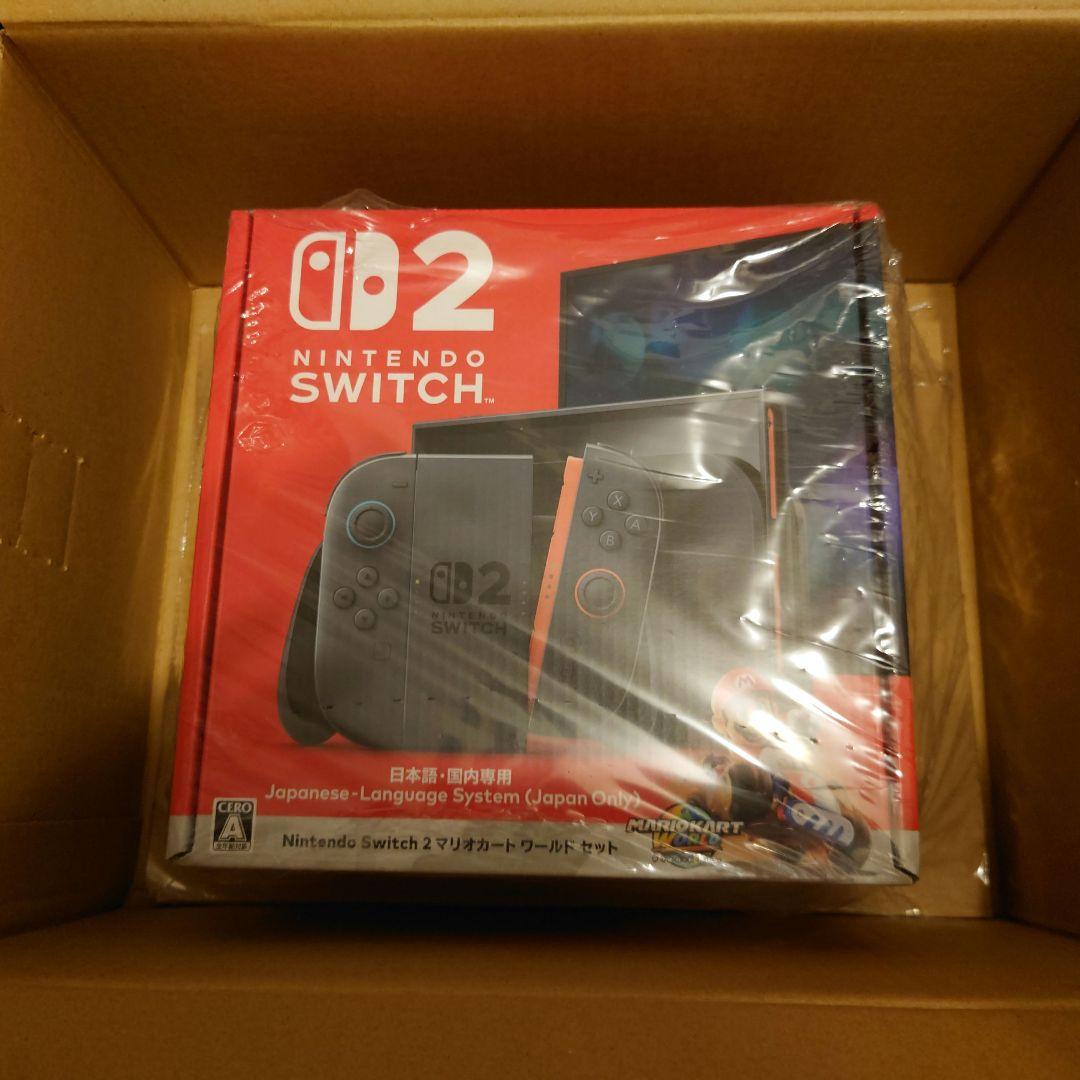［領収書発行可能］Nintendo Switch 2 マリオカート同梱　日本語版