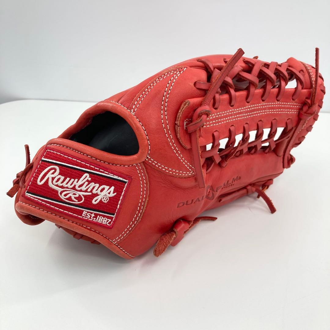 Rawlings ローリングス 軟式 野球用 オールラウンド グローブ 赤