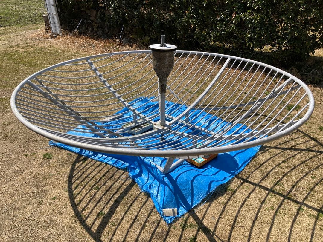 【値下げ】2.4mΦグリッドパラボラアンテナ反射板