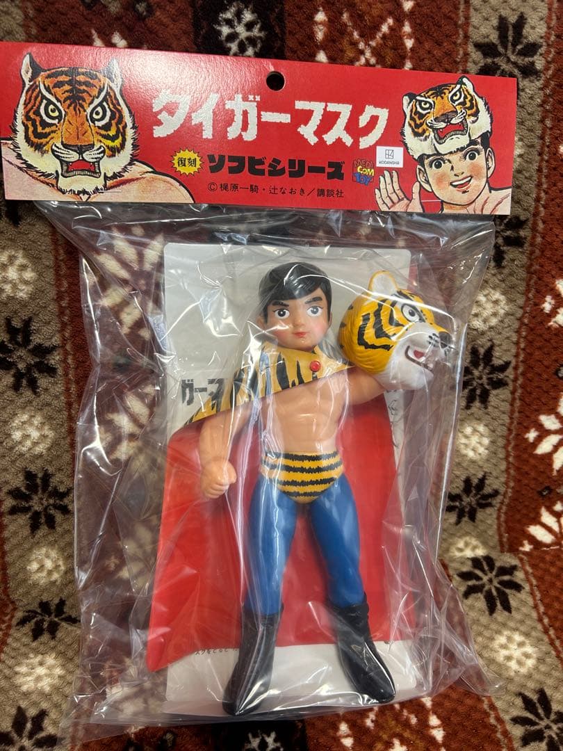 メディコム・トイ×中嶋製作所 タイガーマスク 初期型きいろ１期 電人 伊達直人