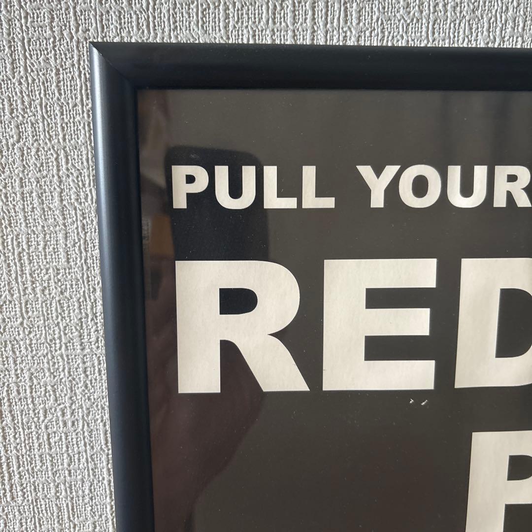 レッチリポスター　額付き