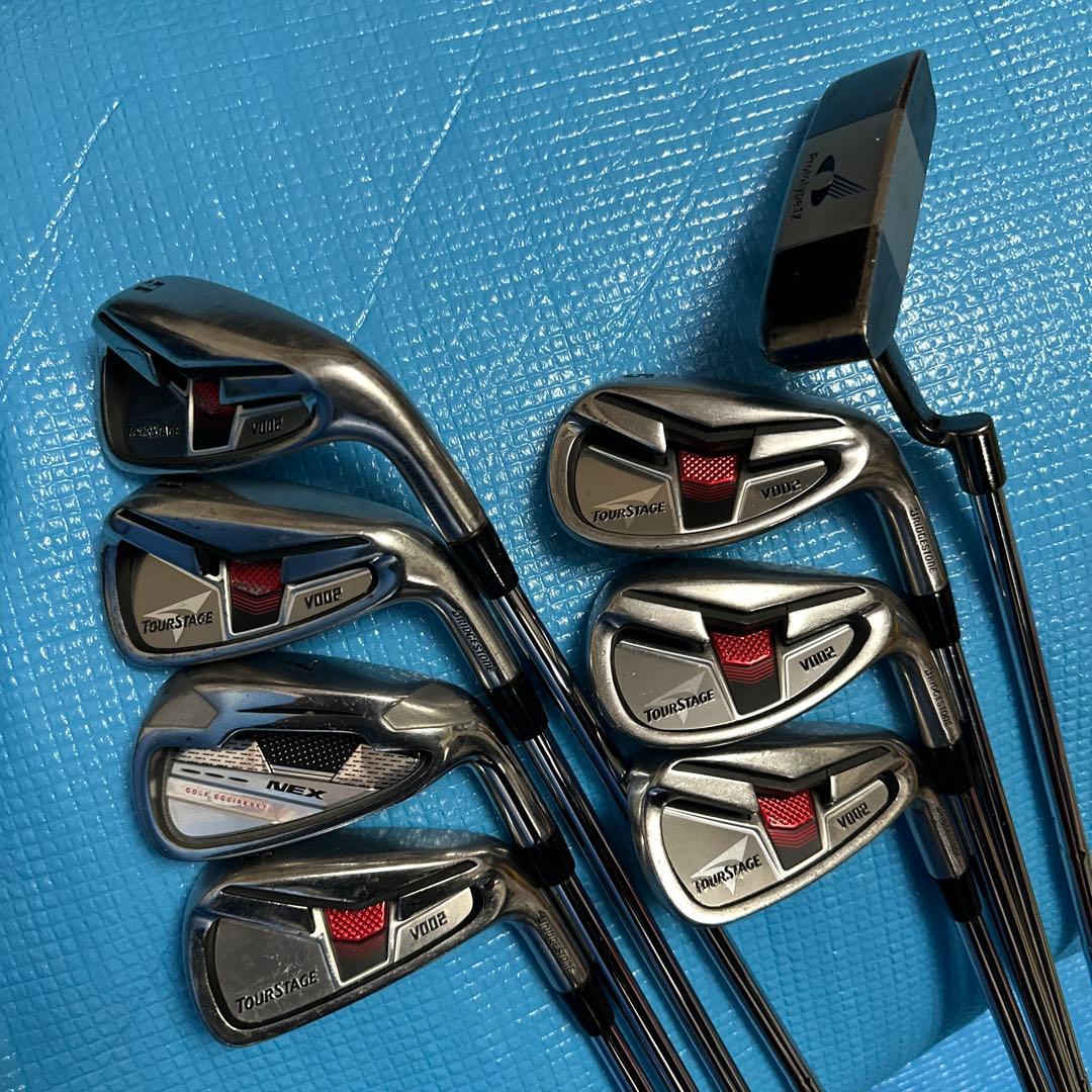 TOUR STAGE GOLFフルセットキャディーバッグ付き