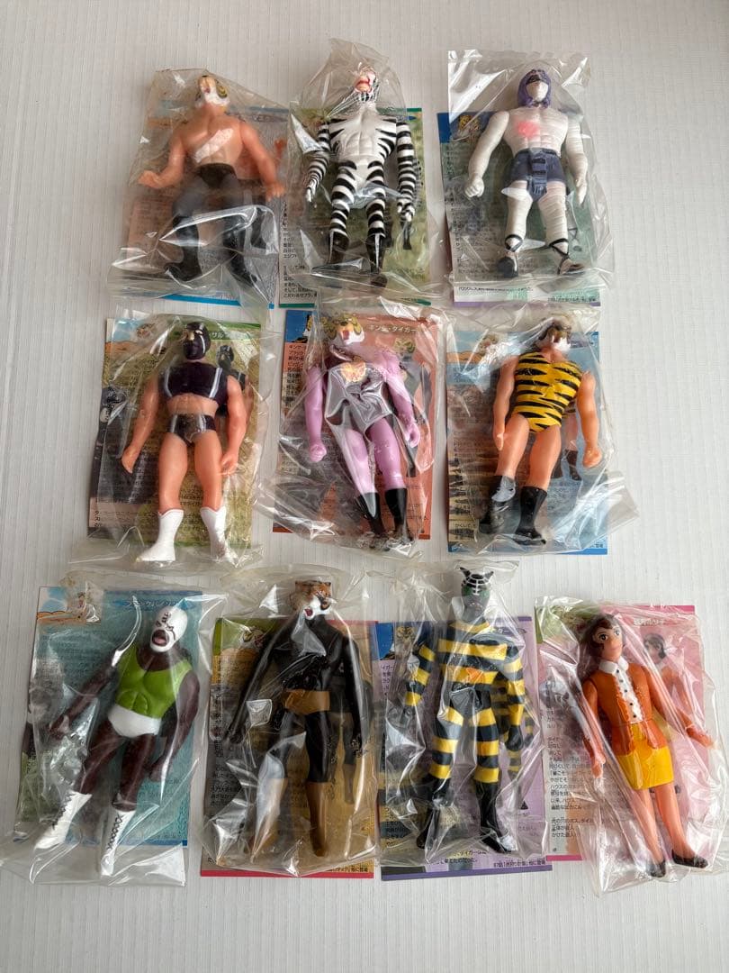 TOMY タイガーマスクフィギュア 幻のレスラー編全10種