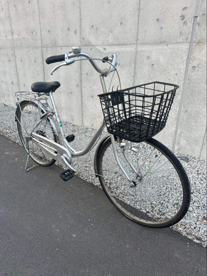 R58 愛知 ブリヂストン B2A E60U1 エブリッジ 26インチ シルバー