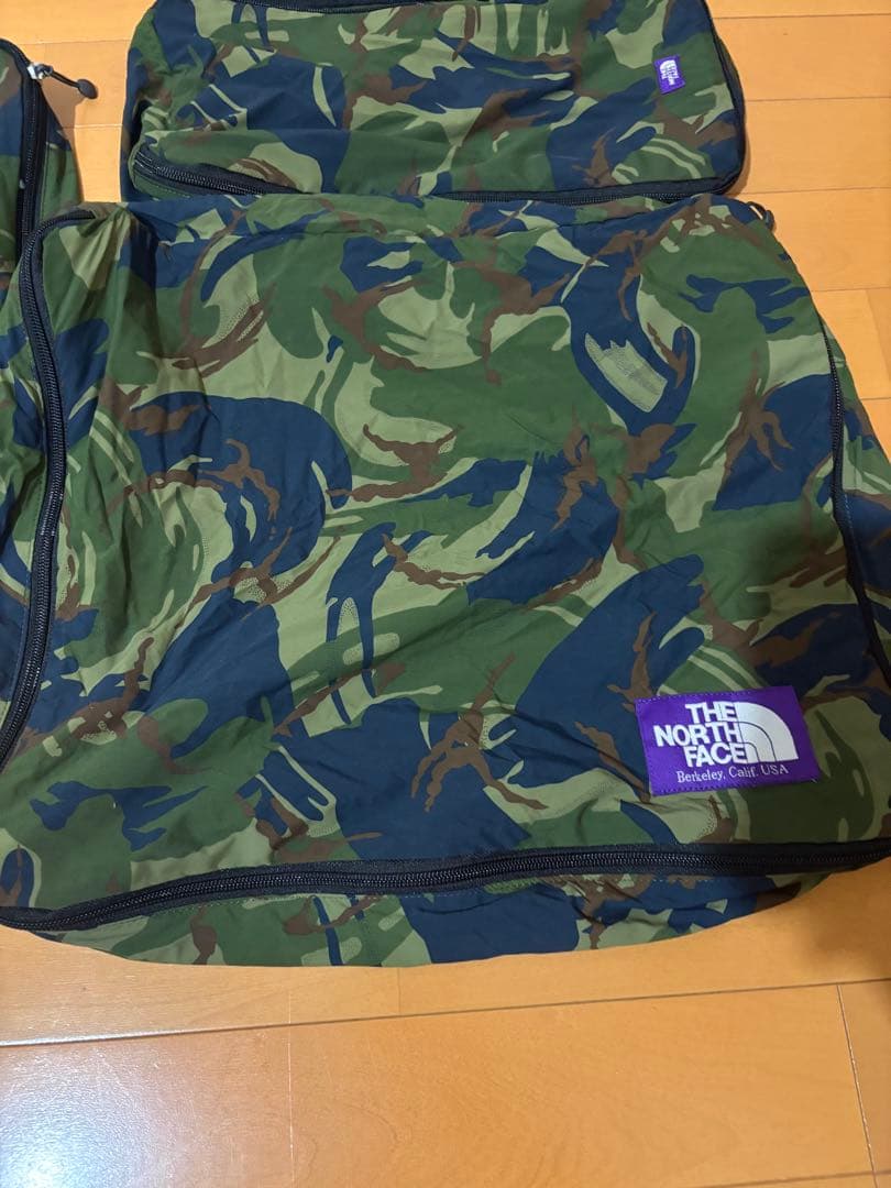 ノースフェイスパープルレーベル　ナナミカ　トラベルポーチ