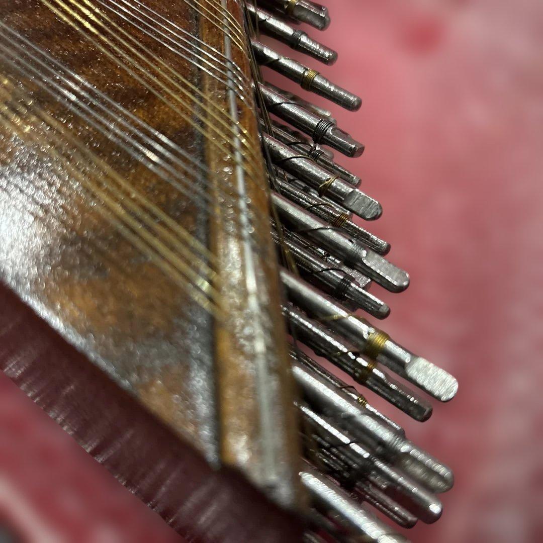 サントゥール　Santur ケース付き　イスファハン　イラン　弦楽器　民族楽器