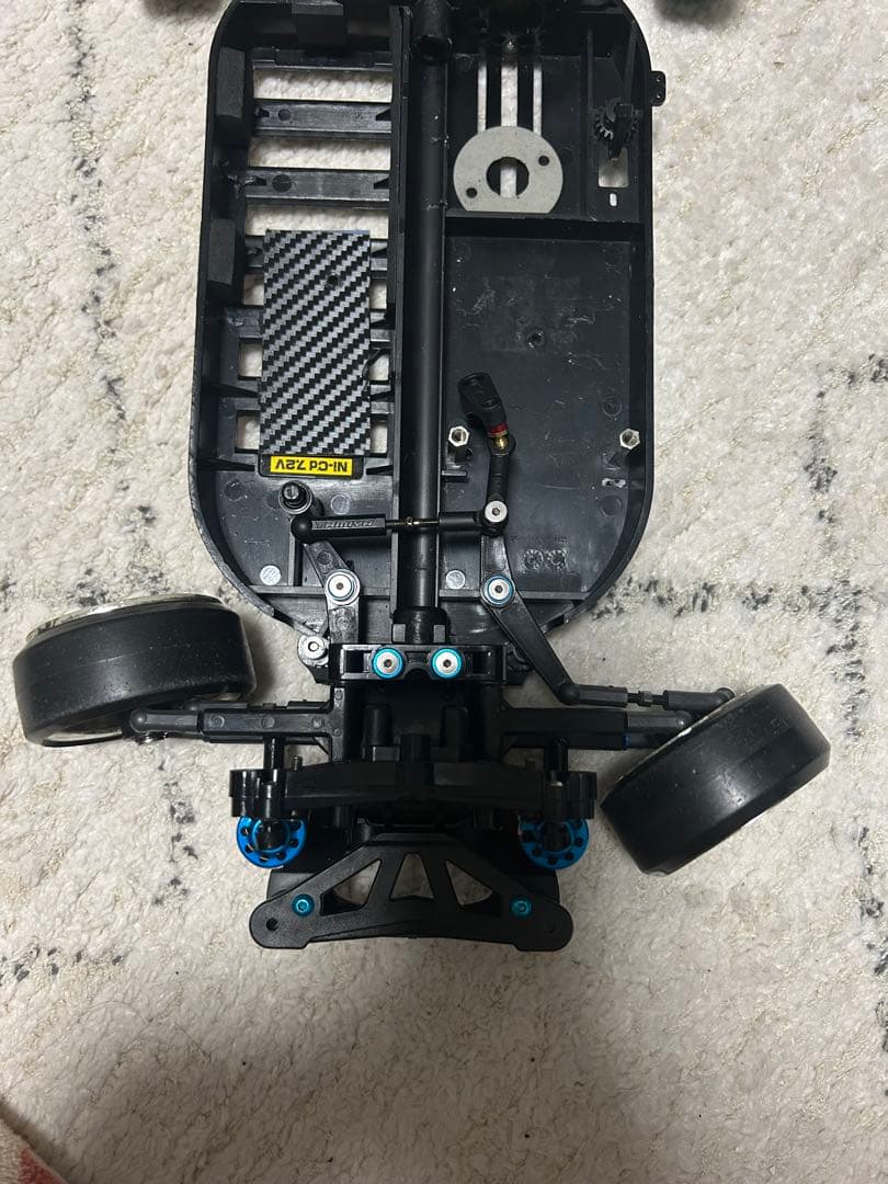 パープル ドリフトカー カーボンファイバー