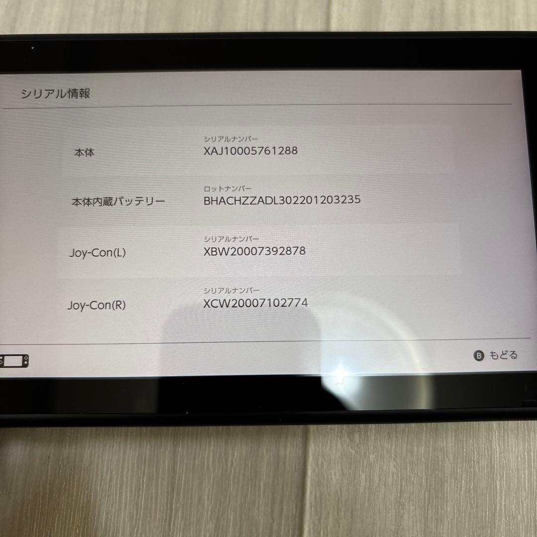 【未対策機】Nintendo Switch ニンテンドースイッチ
