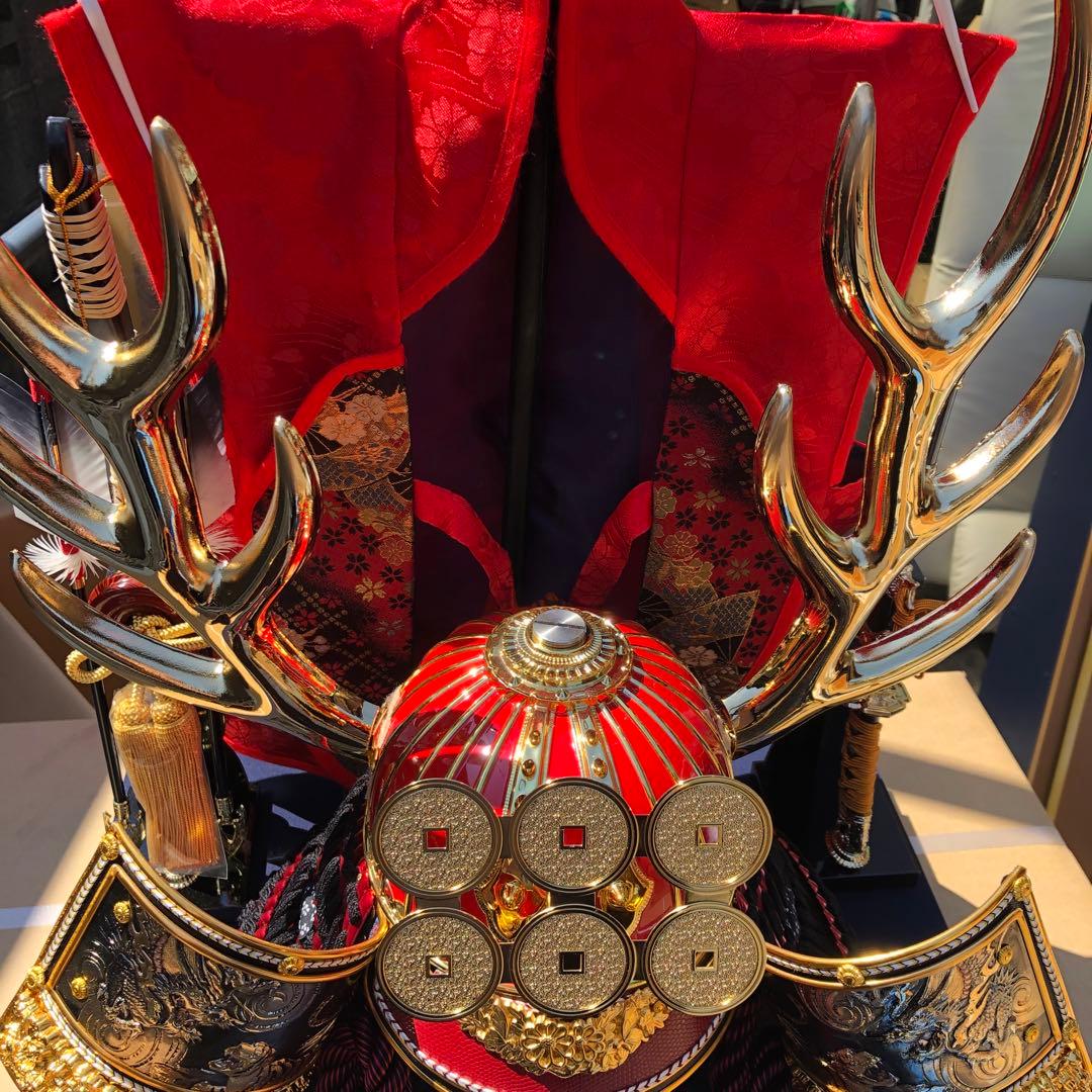 【美品】吉徳 ヨシトク 五月人形 兜 23号 ケース入り 真田幸村 陣羽織