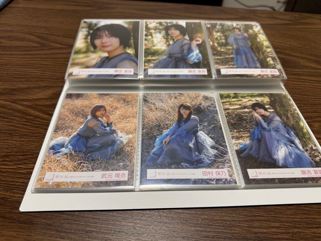 セットお得 櫻坂46 生写真 「僕のジレンマ」 MVパフォーマンス衣装フルコンプ