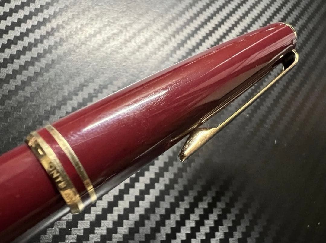 美品 モンブラン クラシック 万年筆 ボルドー EF 極細字