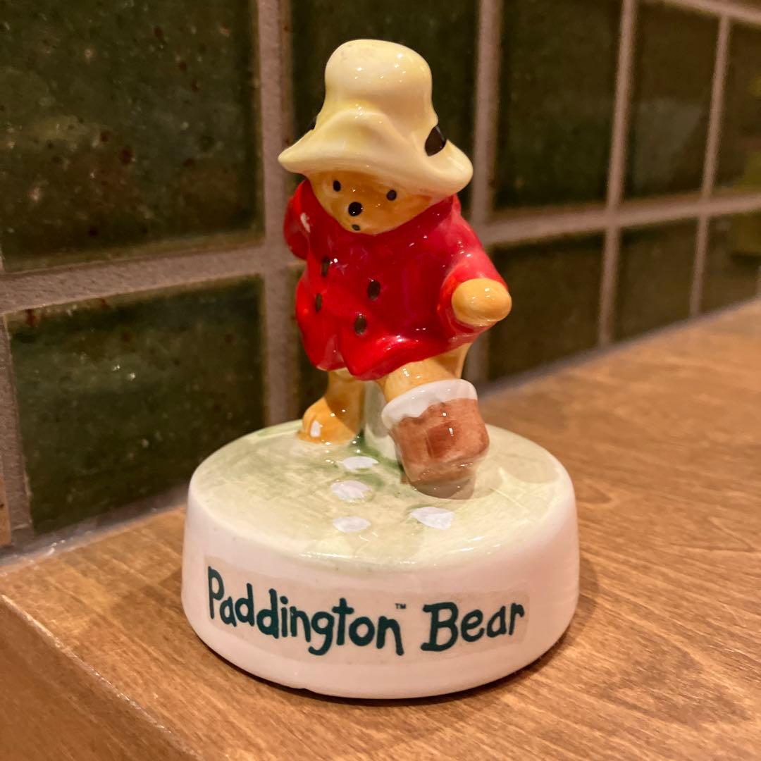 パディントン　陶器置物　2種類