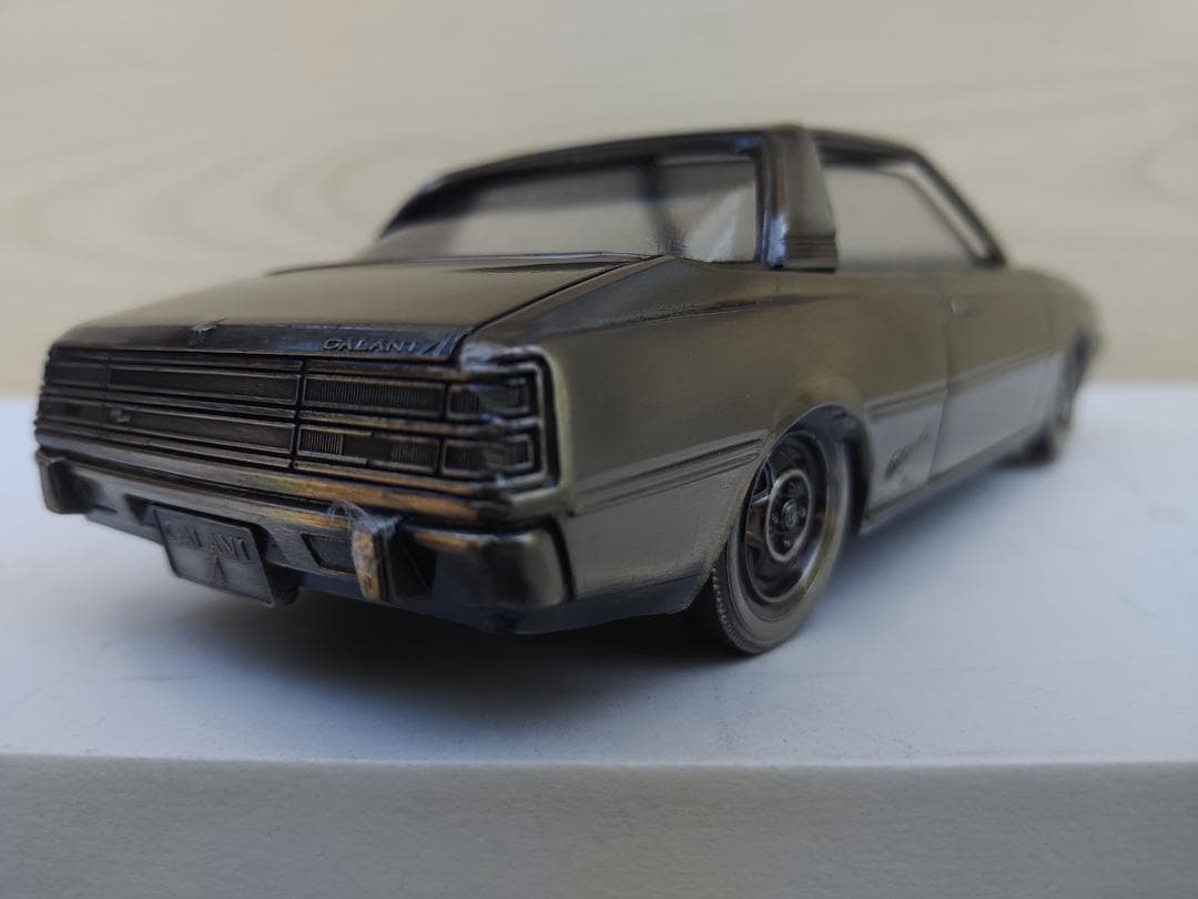 旧車 　三菱　初代 ギャラン ラムダ　シガレットケース 　金属製