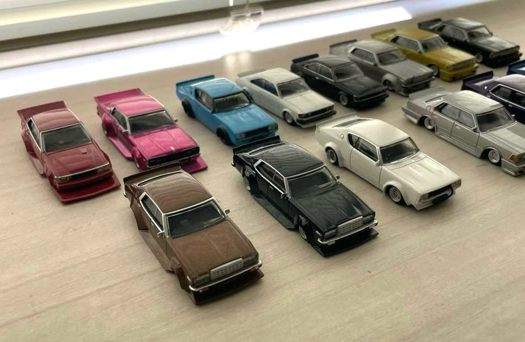 アオシマ グラチャン コレクション 14台まとめ売り 【良品】