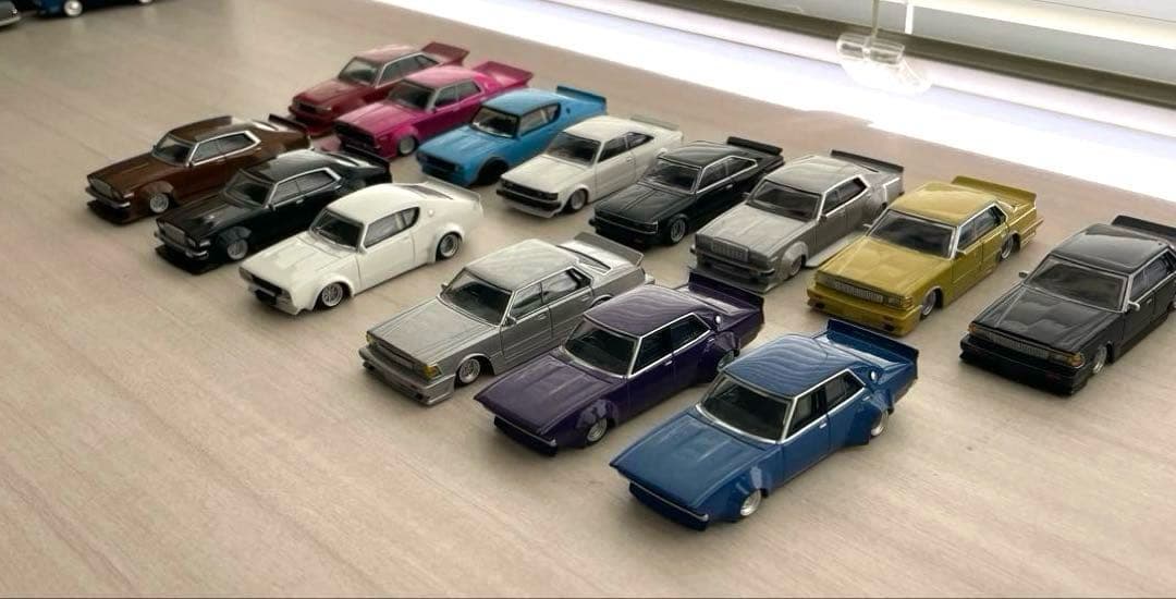 アオシマ グラチャン コレクション 14台まとめ売り 【良品】