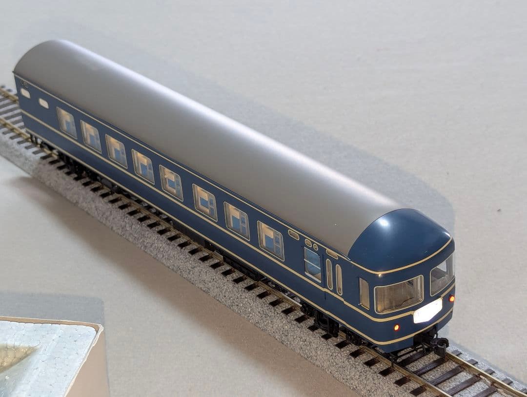 KATO　２０系特急形寝台客車 【3-504】 ４両基本セット　室内灯点灯　HO