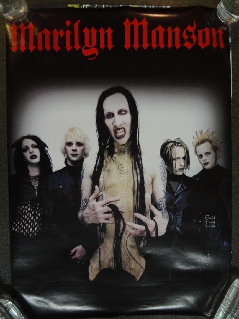 Marilyn Manson マリリン・マンソン入手困難非売品Ａ1サイズポスター