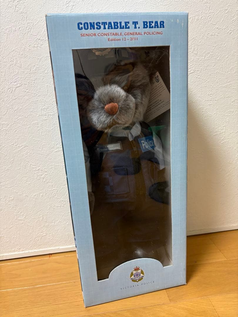 警察ぬいぐるみ　メルボルン　パトロール部門バージョン