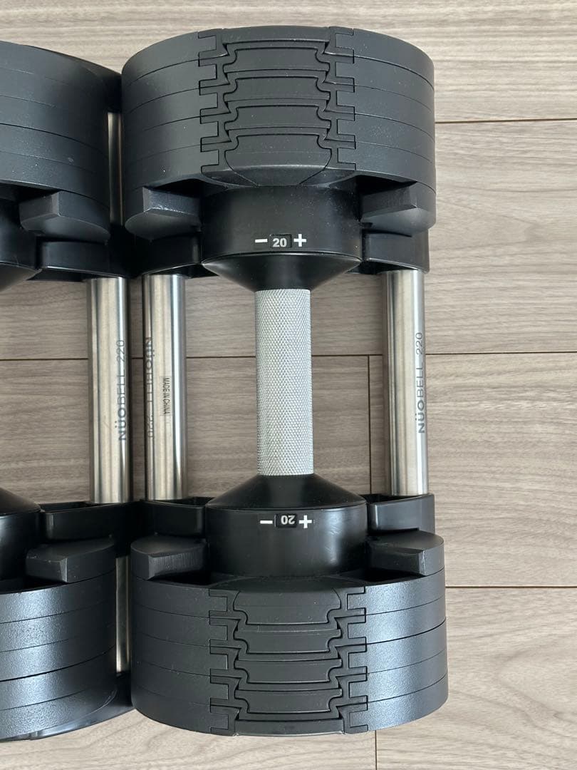 ①フレックスベル 20kg ダンベル