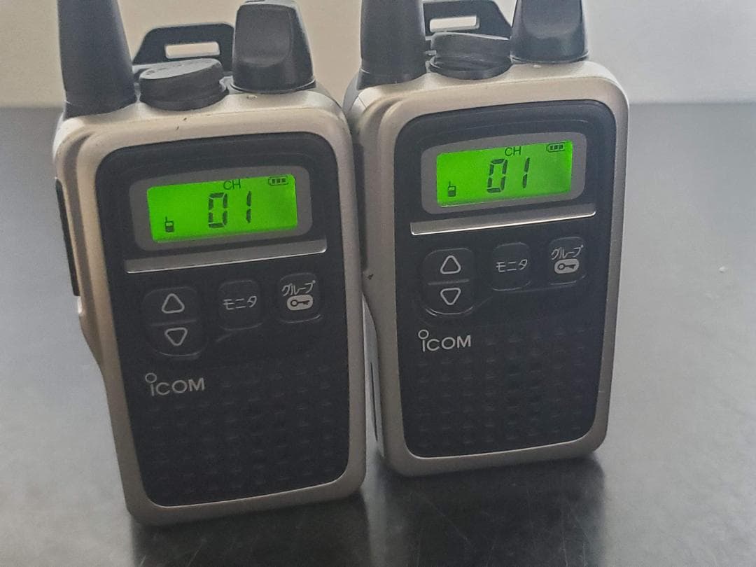 ICOM トランシーバー IC-4300 シルバー 2台 無線機 5