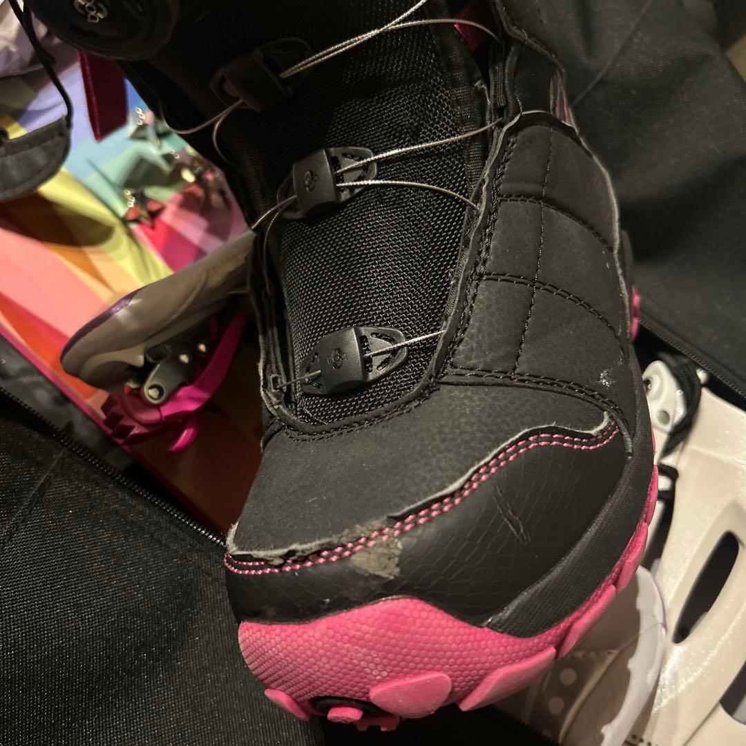 ELAN mirror 138cm スノーボード 3点セット