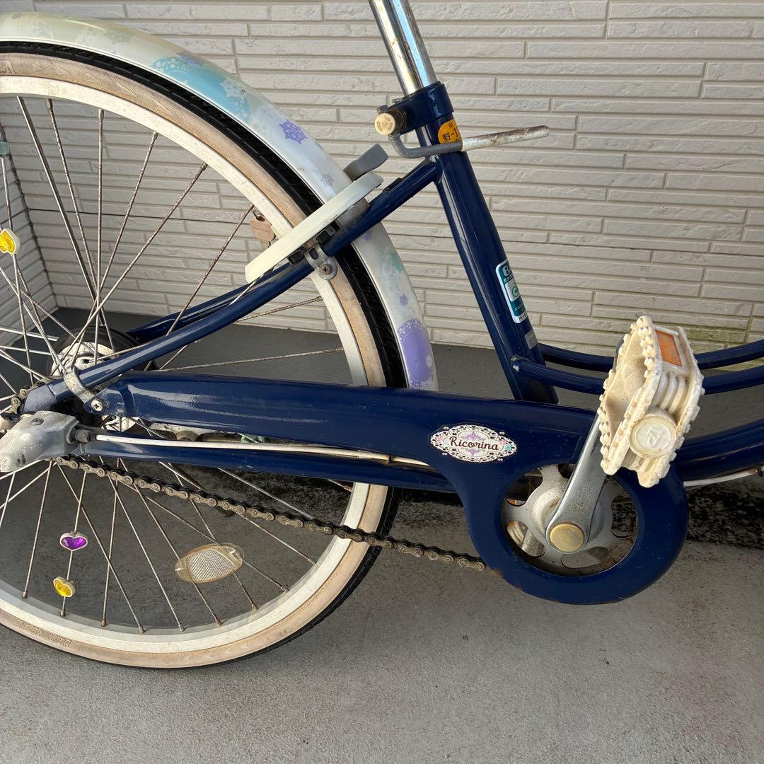 ブリヂストン 女の子 自転車 リコリーナ24インチ ブルー
