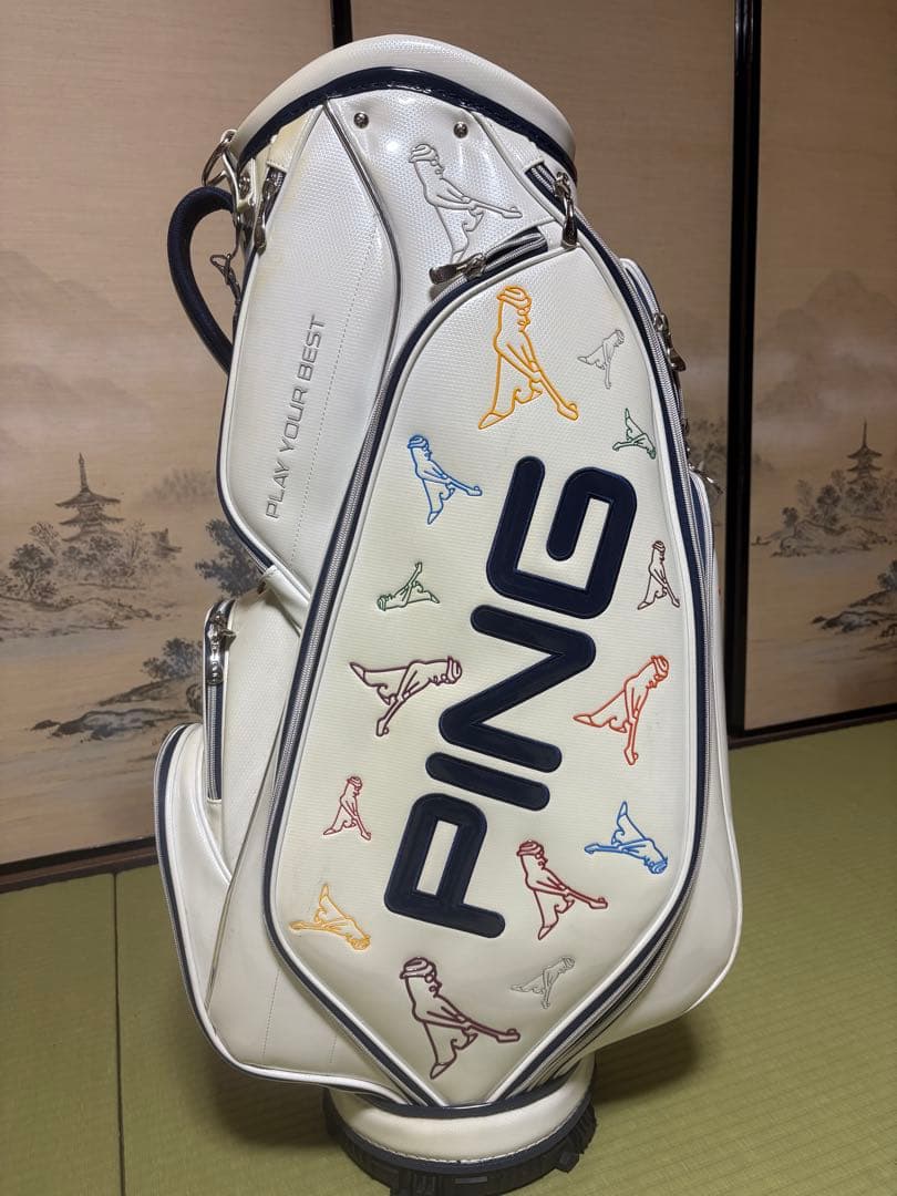ピン/ping　ハイグレード　エナメルキャディバッグ