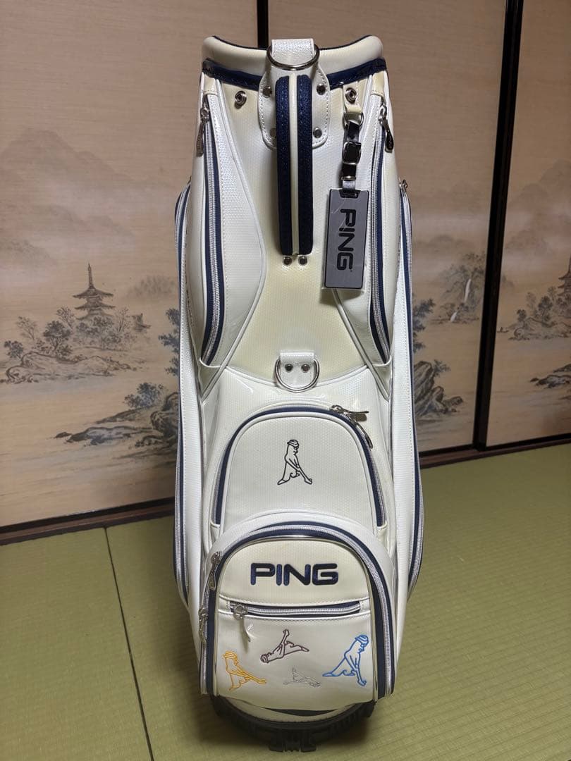 ピン/ping　ハイグレード　エナメルキャディバッグ