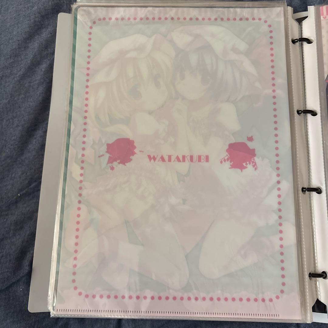 東方プロジェクト　レミフラ　パジャマ　美少女　クリアファイル　VY18