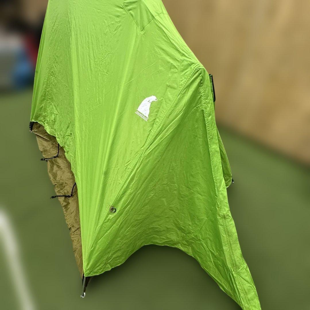 美品モンベル　ムーンライトテント3グリーンゆるキャン△志摩リン