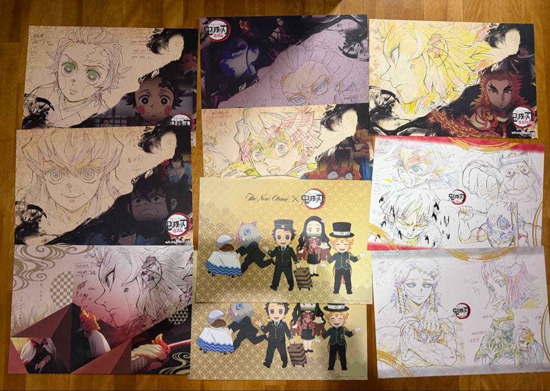 鬼滅の刃　ランチョンマット　ufotablecafe dining 127枚